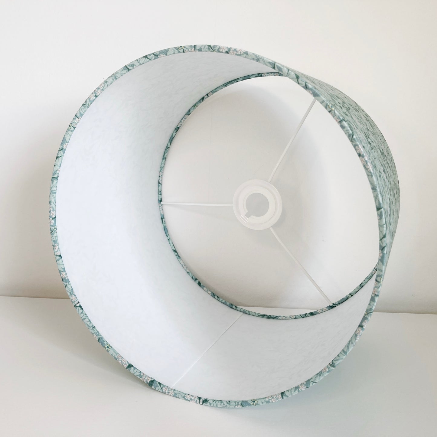 William Morris Jasmine Aqua Green Lampshade for Table or Ceiling Lamps