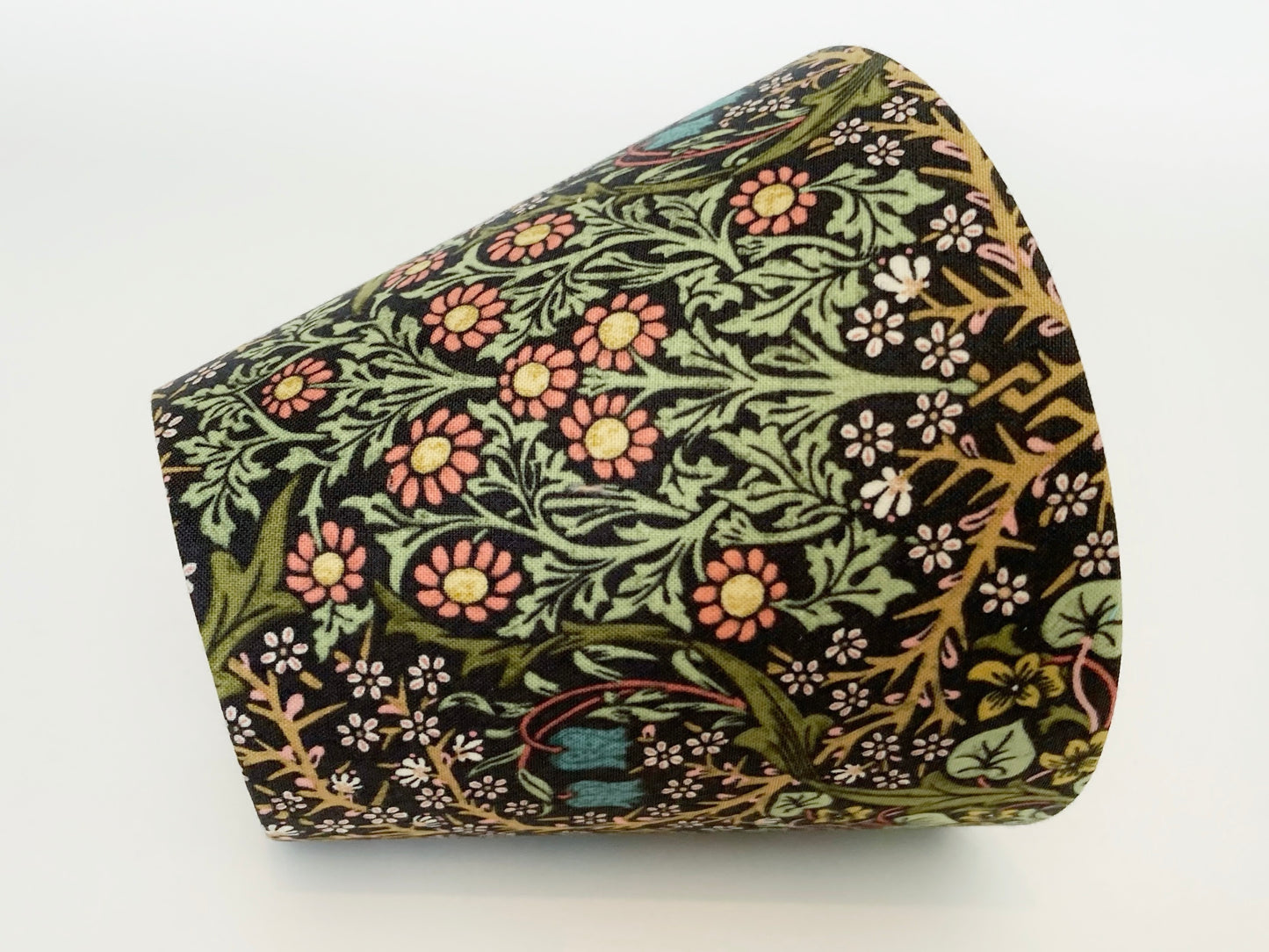 William Morris Blackthorn Fabric Candle Clip Lampshade