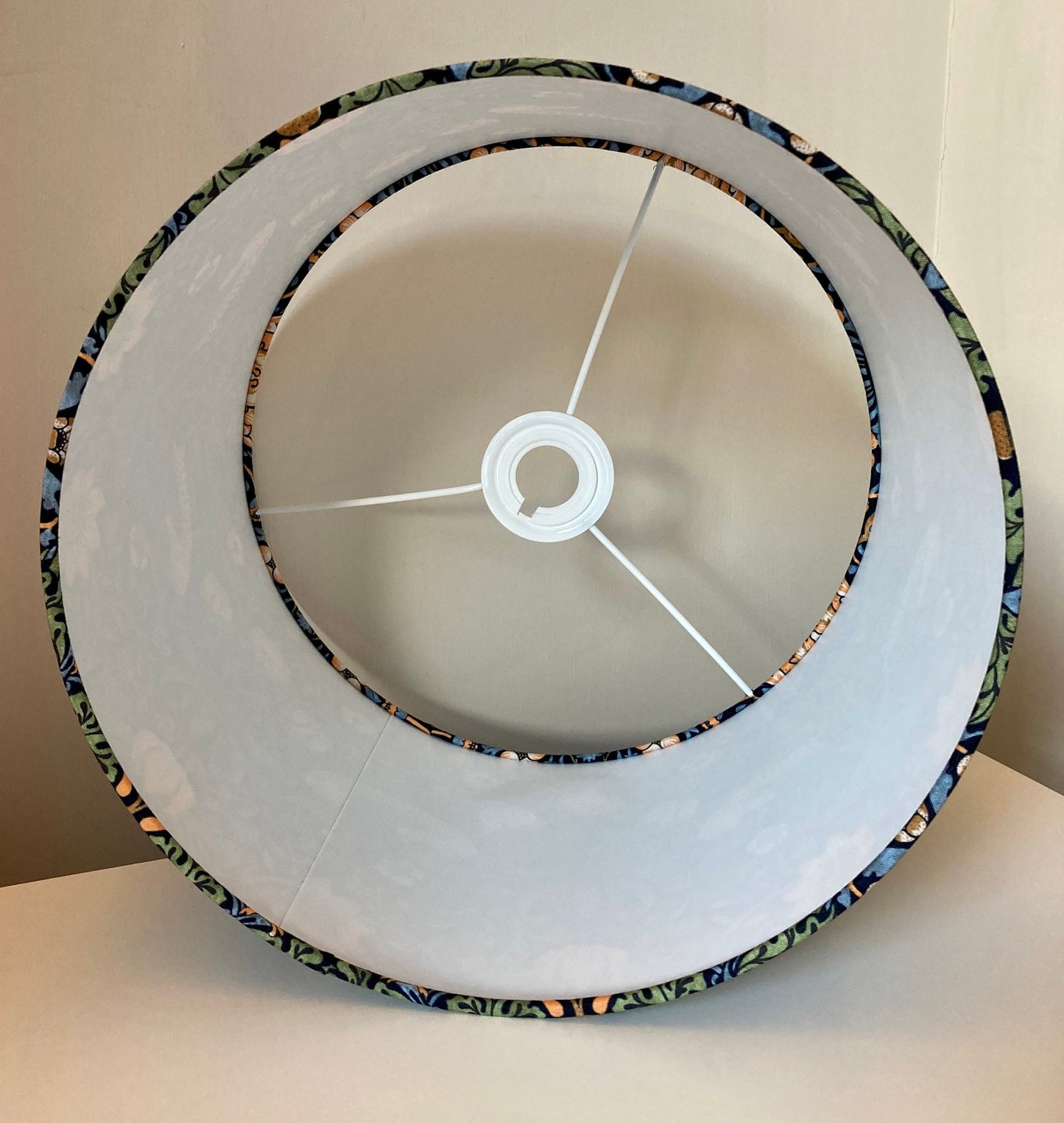 William Morris Dark Blue Strawberry Thief Lampshade for Table or Ceiling Lamps