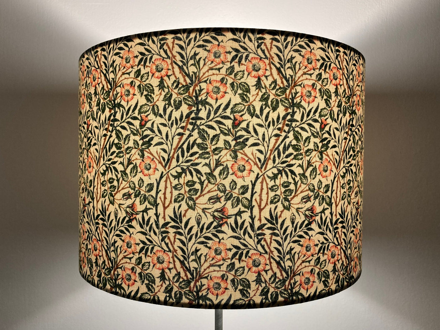 William Morris Sweet Briar Fabric Lampshade for Table or Ceiling Lamps