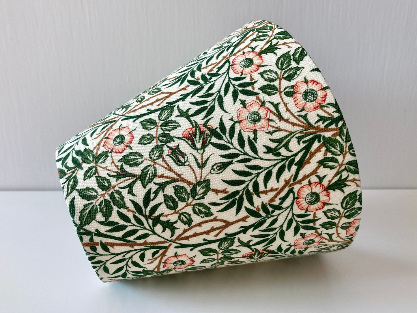 William Morris Sweet Briar Fabric Candle Clip Lampshade