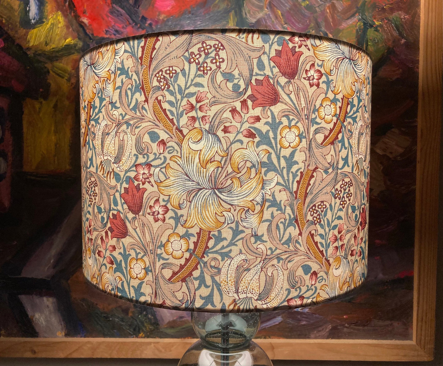 William Morris Golden Lily Dusk Lampshade for Table or Ceiling Lamps