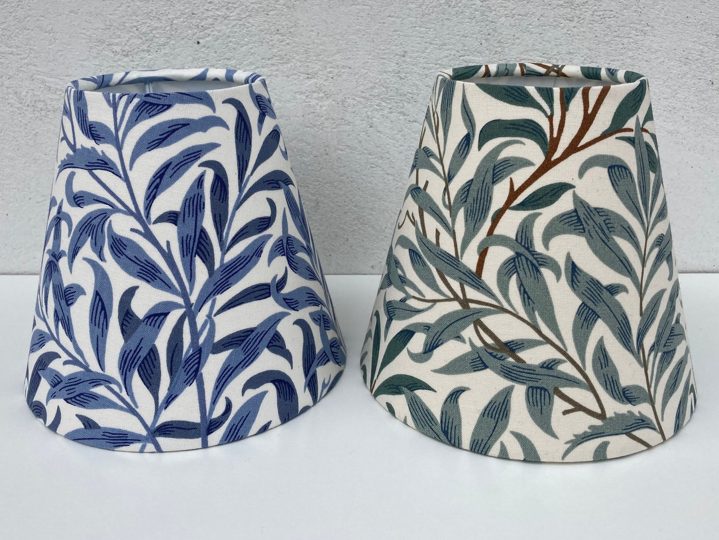 William Morris Willow Bough Fabric Candle Clip Lampshade