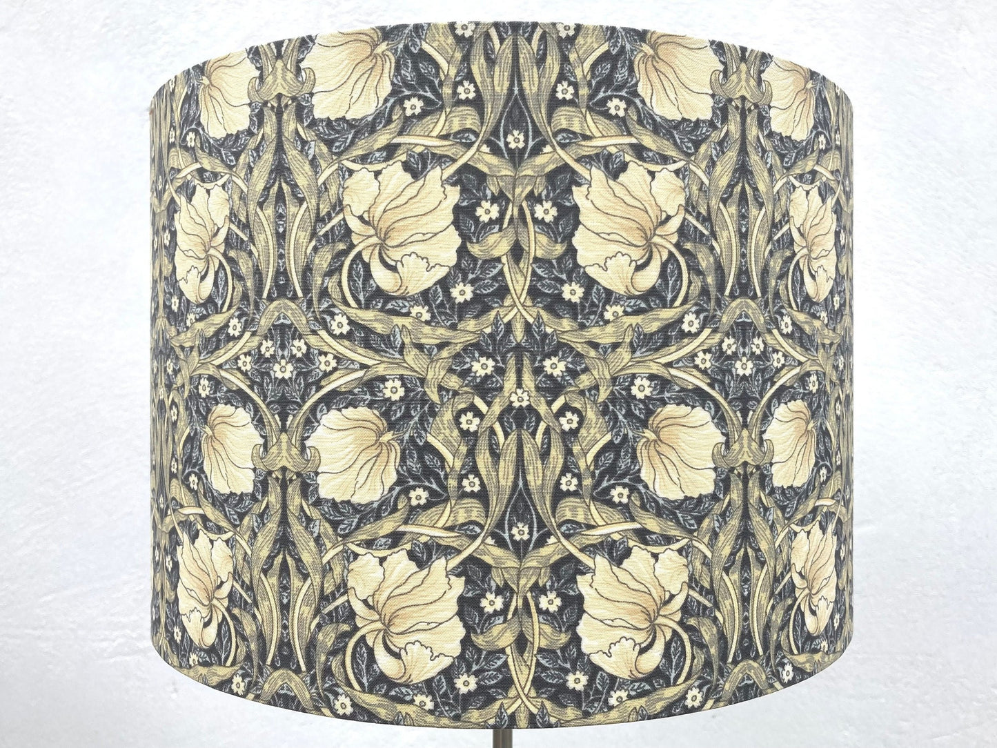 William Morris Pimpernel Cream and Blue Fabric Lampshade