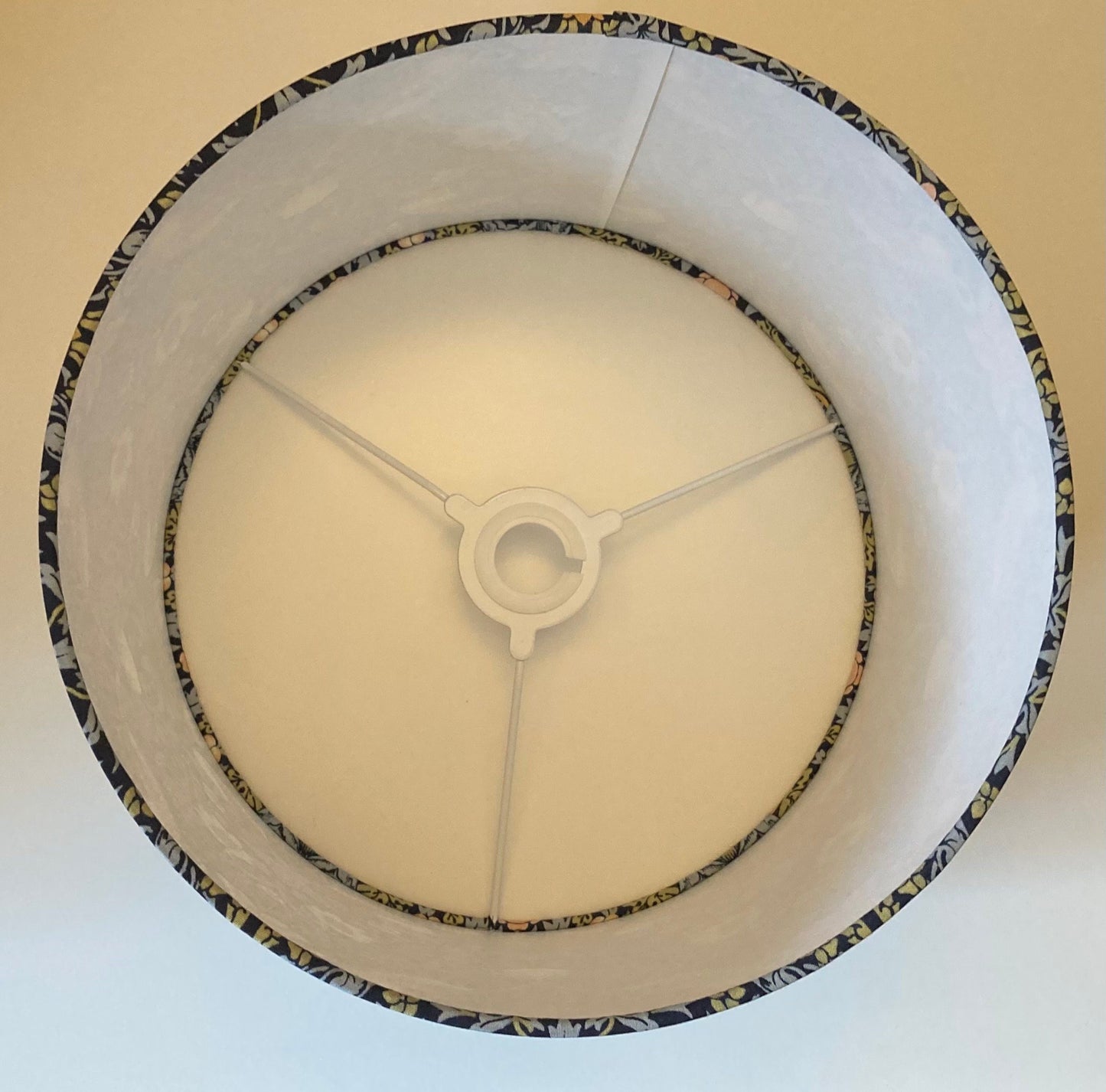 William Morris Blue Brer Rabbit Lampshade, Blue Brother Rabbit Lampshade