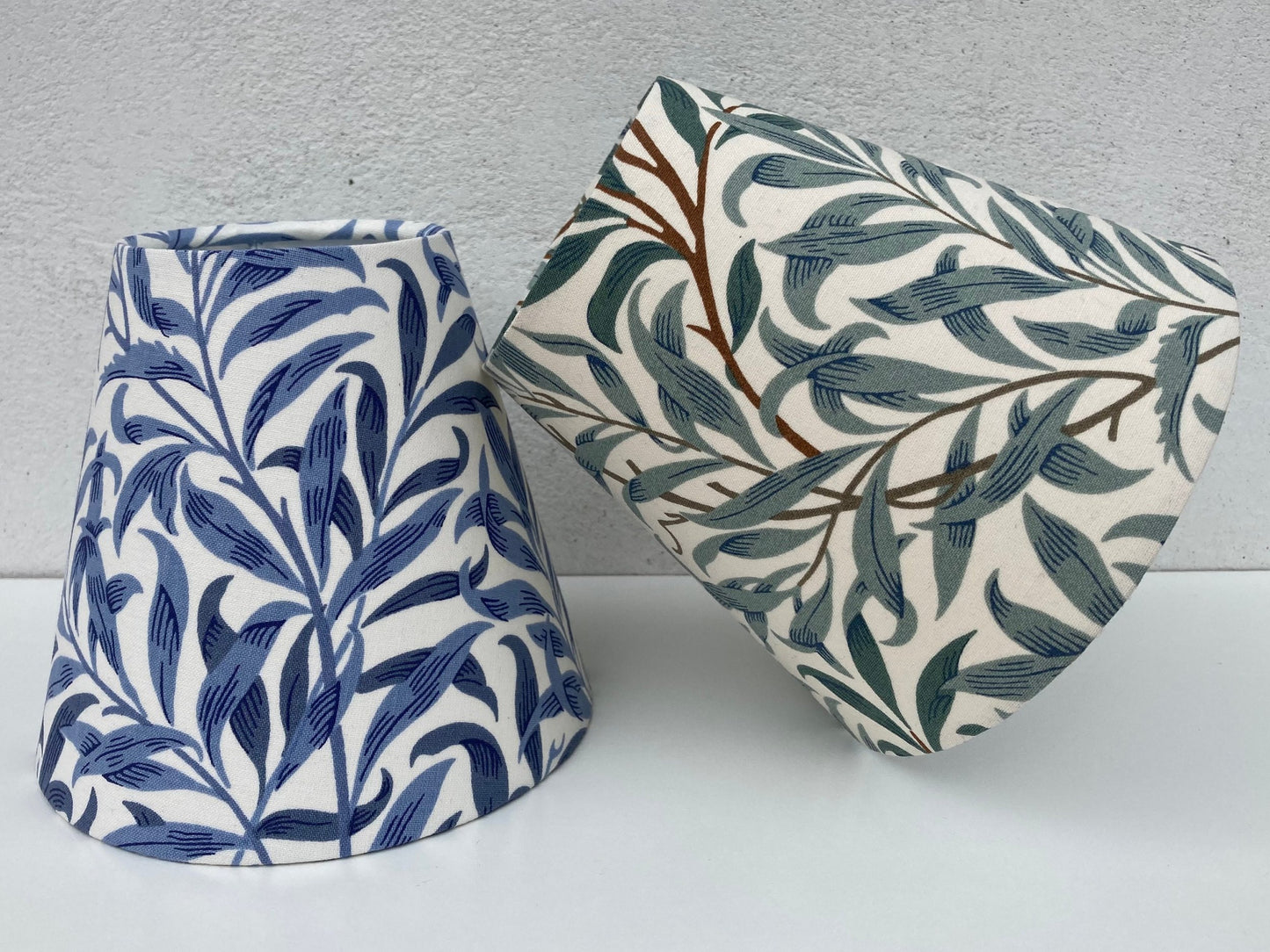 William Morris Willow Bough Fabric Candle Clip Lampshade