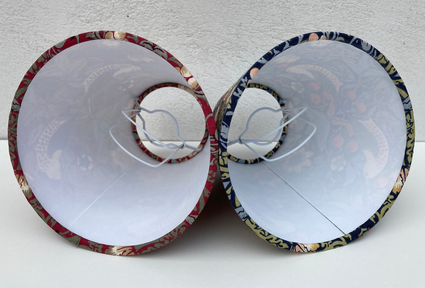 William Morris Strawberry Thief Fabric Candle Clip Lampshade