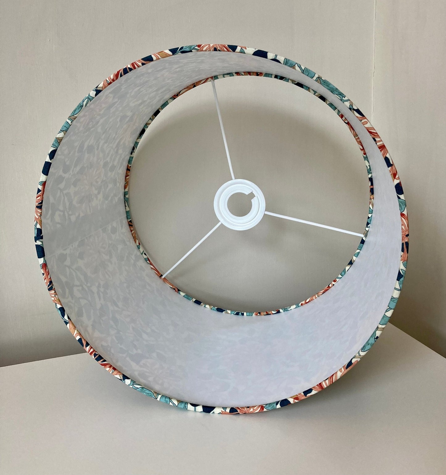 William Morris Honeysuckle Fabric Lampshade for Table or Ceiling Lamps