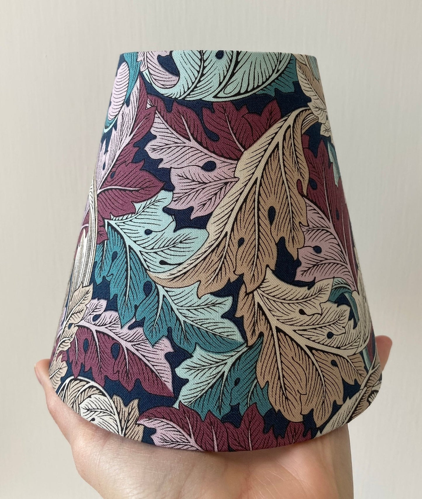 William Morris Acanthus Candle Clip Lampshade
