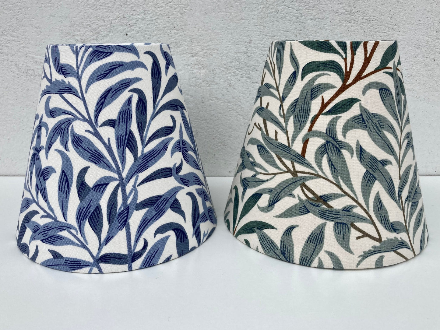 William Morris Willow Bough Fabric Candle Clip Lampshade