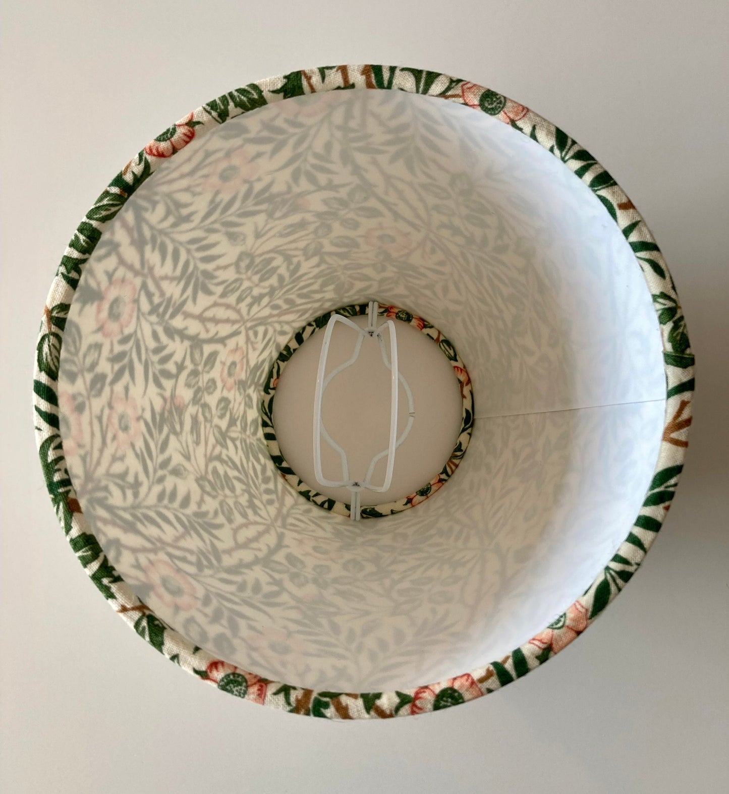 William Morris Sweet Briar Fabric Candle Clip Lampshade