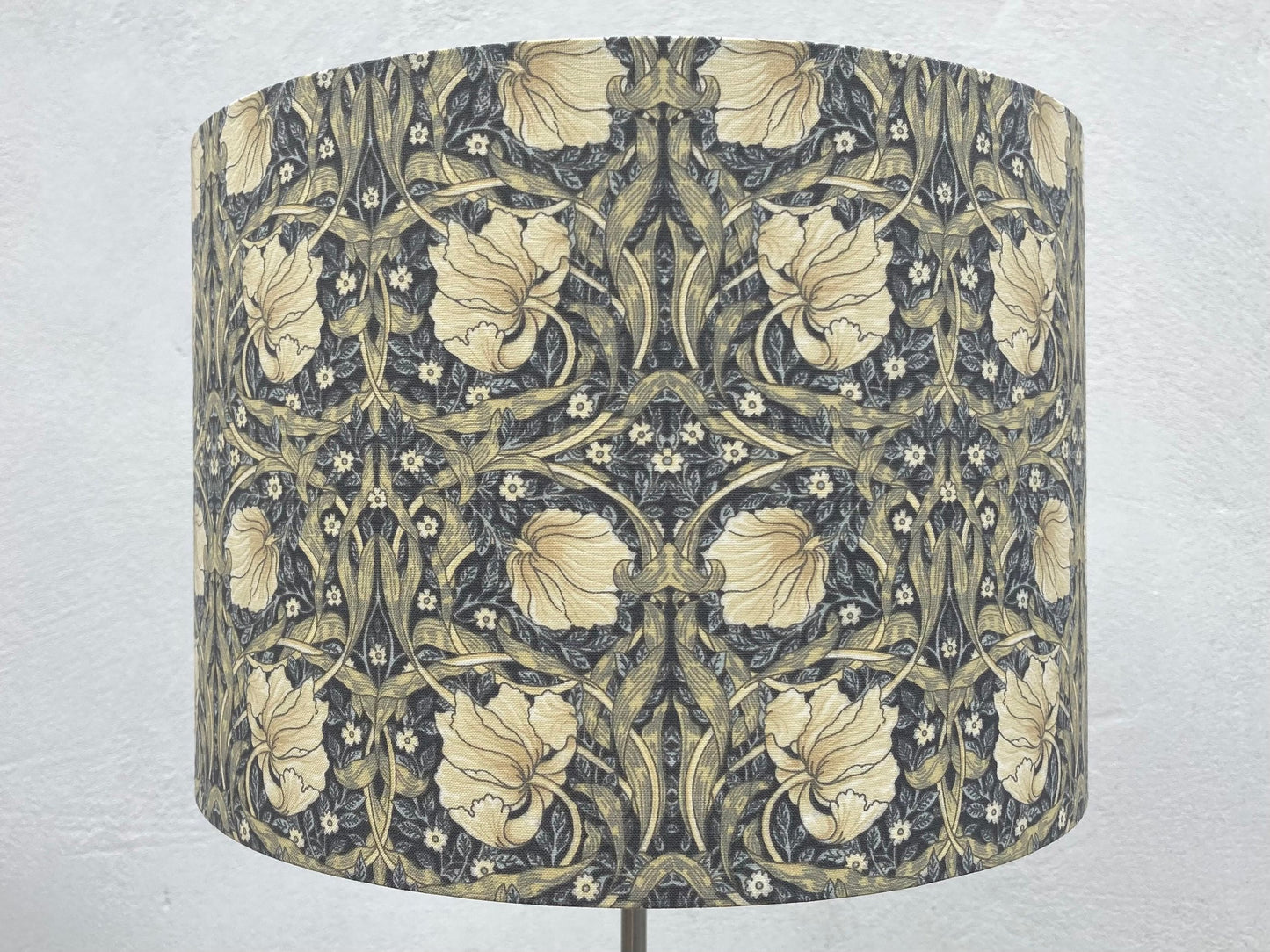 William Morris Pimpernel Cream and Blue Fabric Lampshade