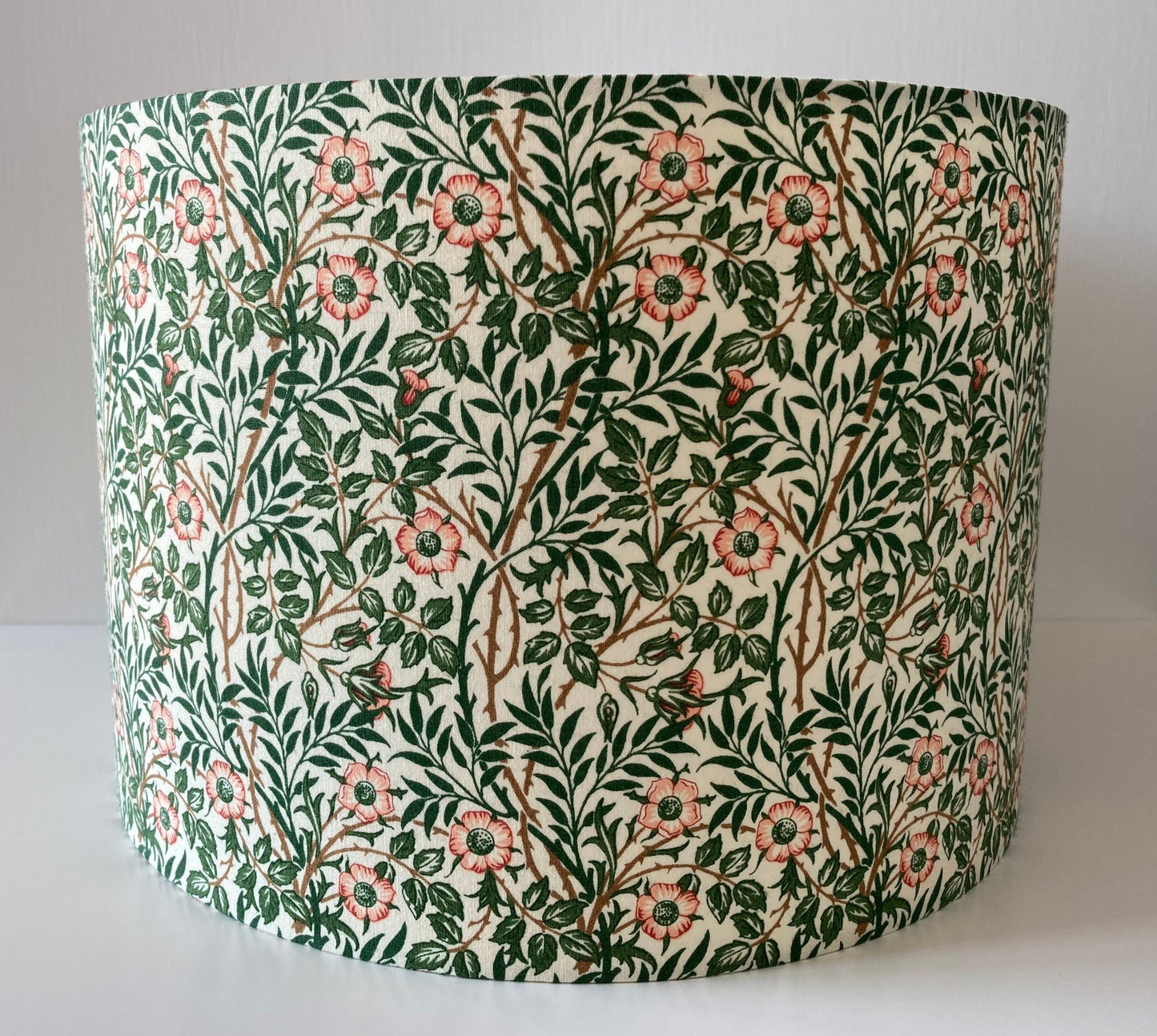 William Morris Sweet Briar Fabric Lampshade for Table or Ceiling Lamps