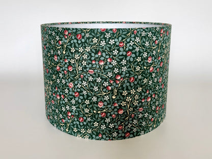 William Morris Green Clover Lampshade for Table or Ceiling Lamps