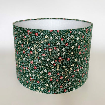 William Morris Green Clover Lampshade for Table or Ceiling Lamps