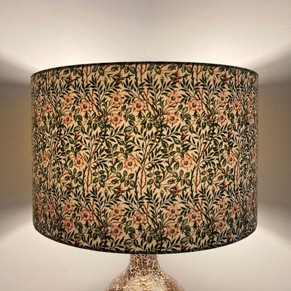 William Morris Sweet Briar Fabric Lampshade for Table or Ceiling Lamps