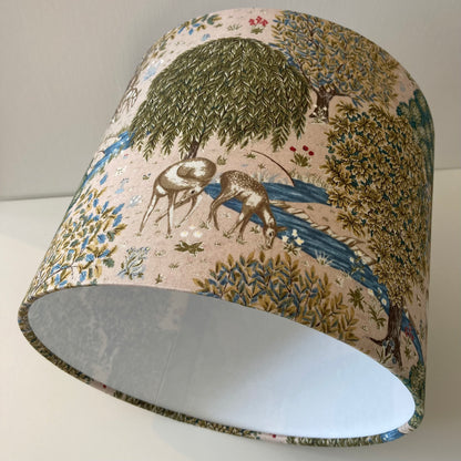 William Morris The Brook Beige Fabric Lampshade for Table or Ceiling Lamps