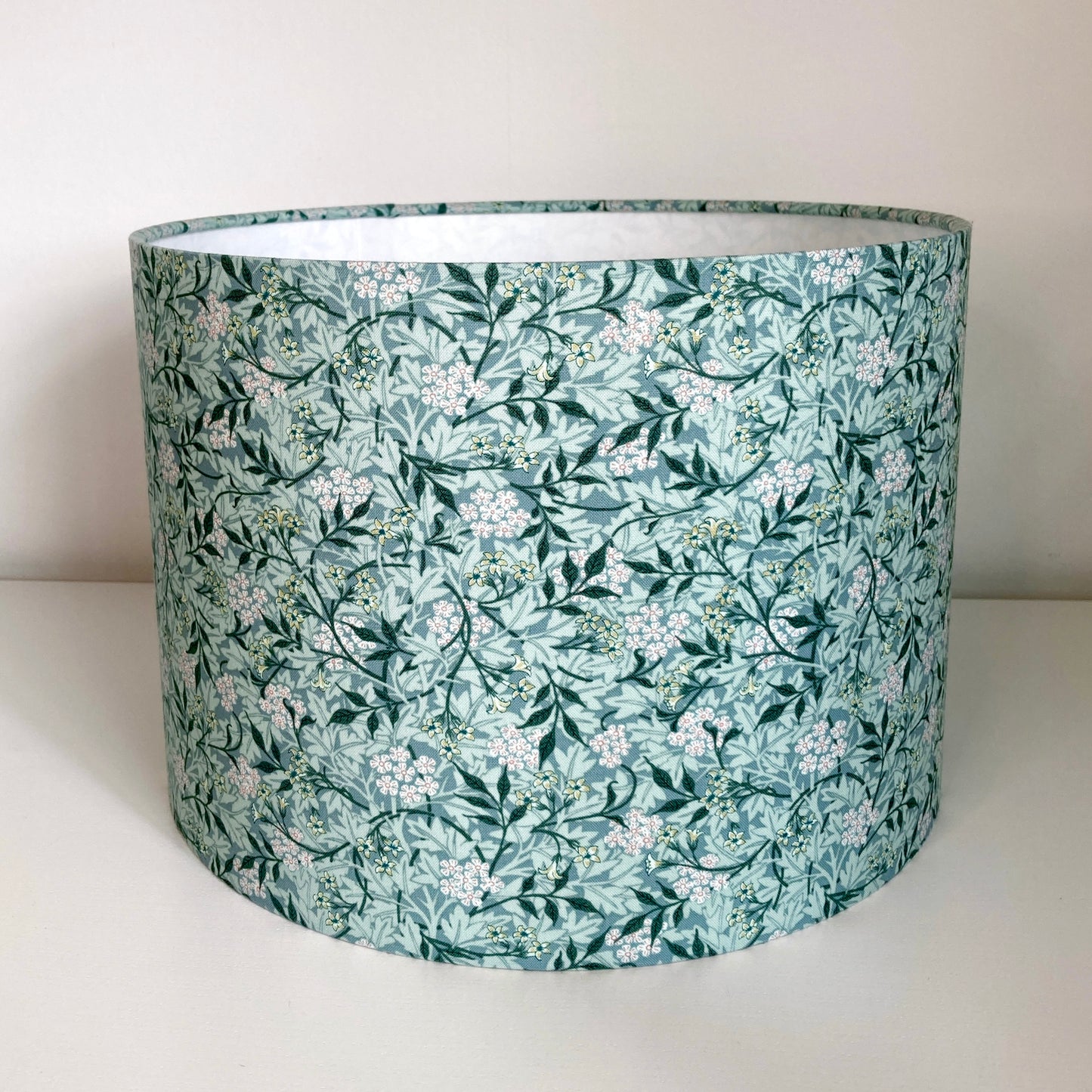 William Morris Jasmine Aqua Green Lampshade for Table or Ceiling Lamps
