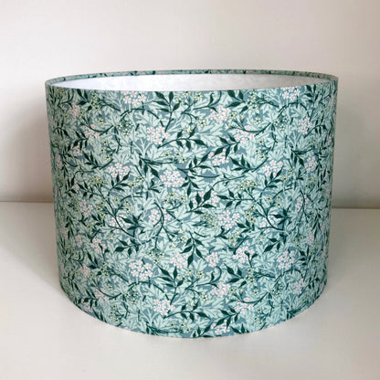 William Morris Jasmine Aqua Green Lampshade for Table or Ceiling Lamps