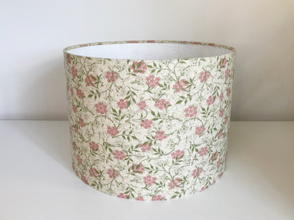 William Morris Jasmine Blush Pink Lampshade for Table or Ceiling Lamps