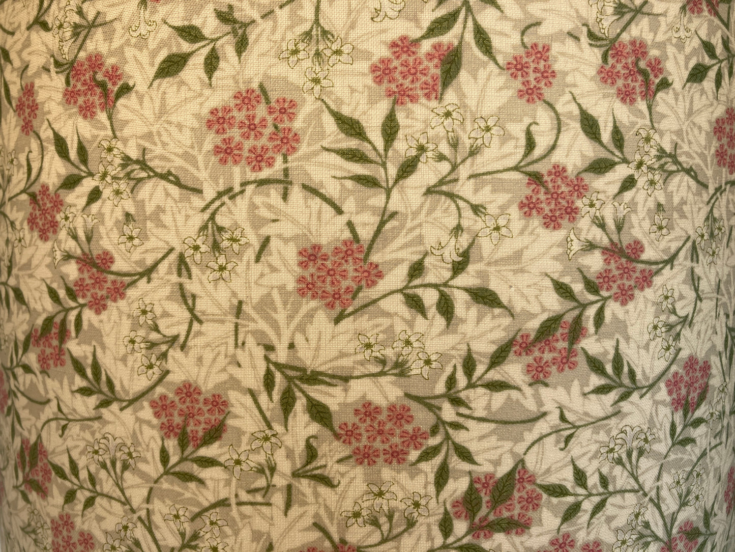 William Morris Jasmine Blush Pink Lampshade for Table or Ceiling Lamps