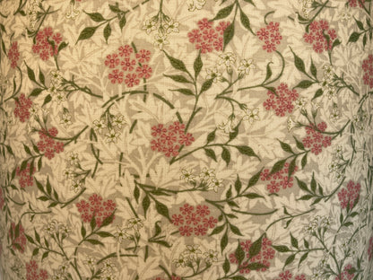 William Morris Jasmine Blush Pink Lampshade for Table or Ceiling Lamps