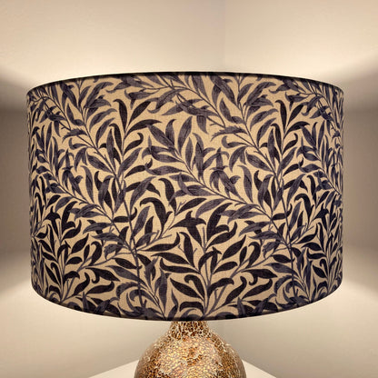 William Morris Blue Willow Bough Fabric Lampshade for Table or Ceiling Lamps