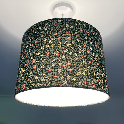 William Morris Green Clover Lampshade for Table or Ceiling Lamps