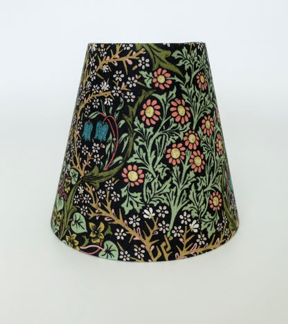 William Morris Blackthorn Fabric Candle Clip Lampshade