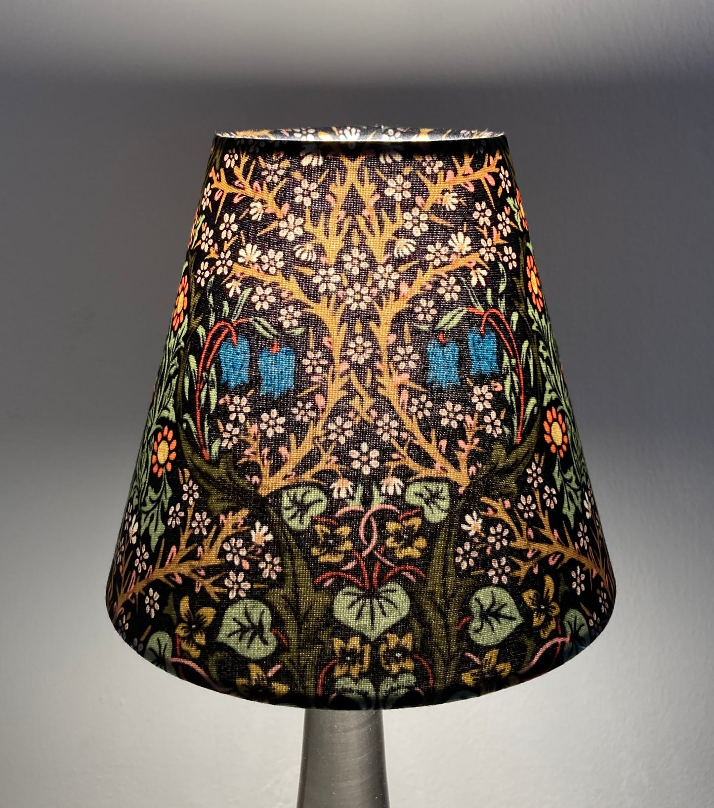 William Morris Blackthorn Fabric Candle Clip Lampshade