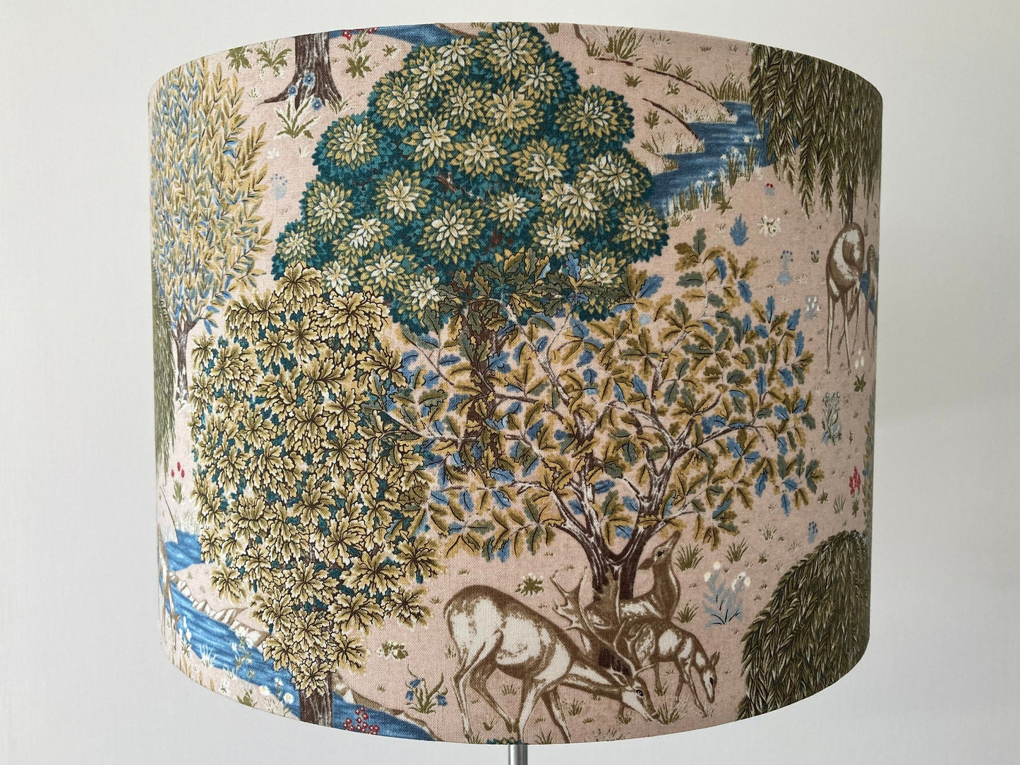William Morris The Brook Beige Fabric Lampshade for Table or Ceiling Lamps