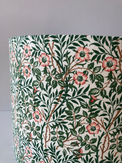 William Morris Sweet Briar Fabric Lampshade for Table or Ceiling Lamps