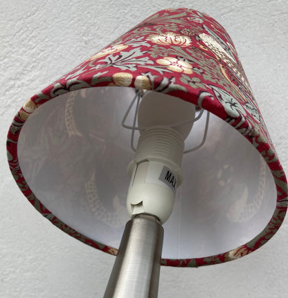 William Morris Strawberry Thief Fabric Candle Clip Lampshade