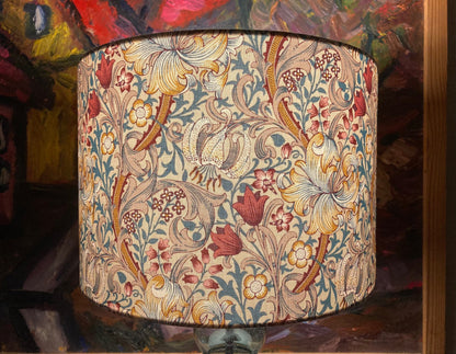 William Morris Golden Lily Dusk Lampshade for Table or Ceiling Lamps